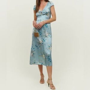 Reformation Scottie Silk Dress NWT size 0